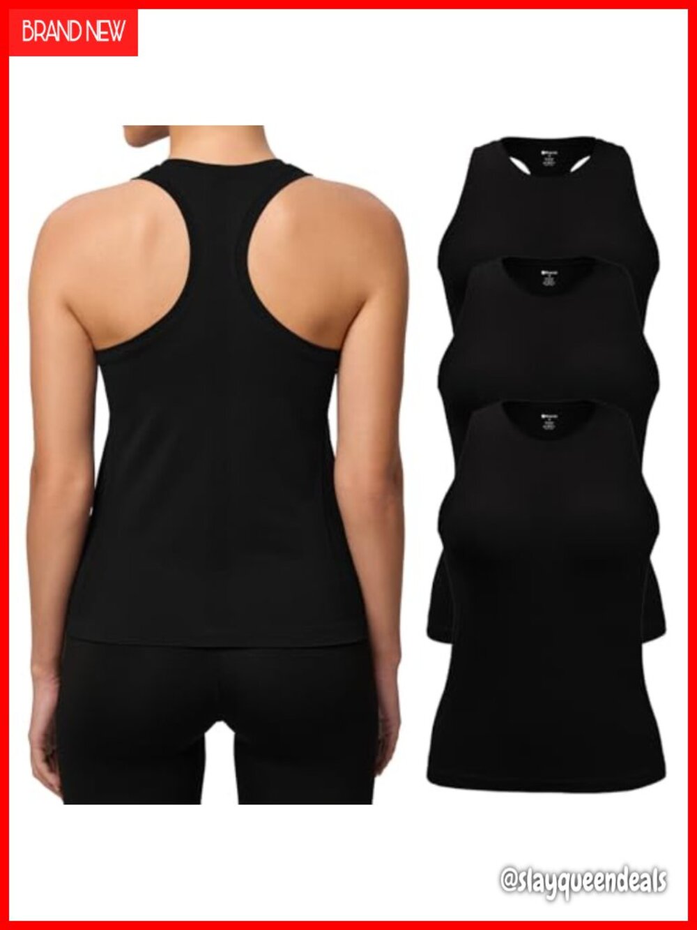 3 Pack Seamless Racerback Workout Tank Tops Women Mesh Athletic Gym Yoga